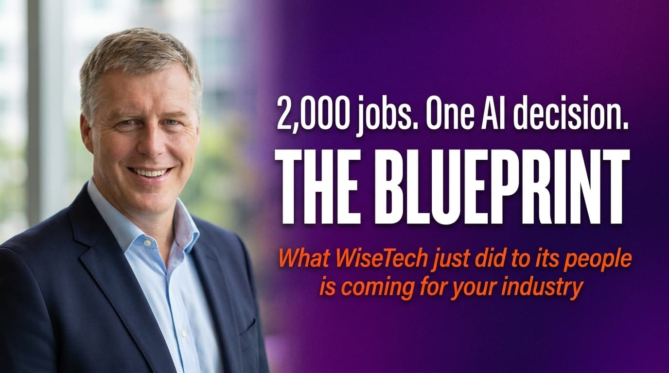 Brett Alegre-Wood with headline: WiseTech axed 2,000 staff using AI, the corporate blueprint Australian business owners can't ignore